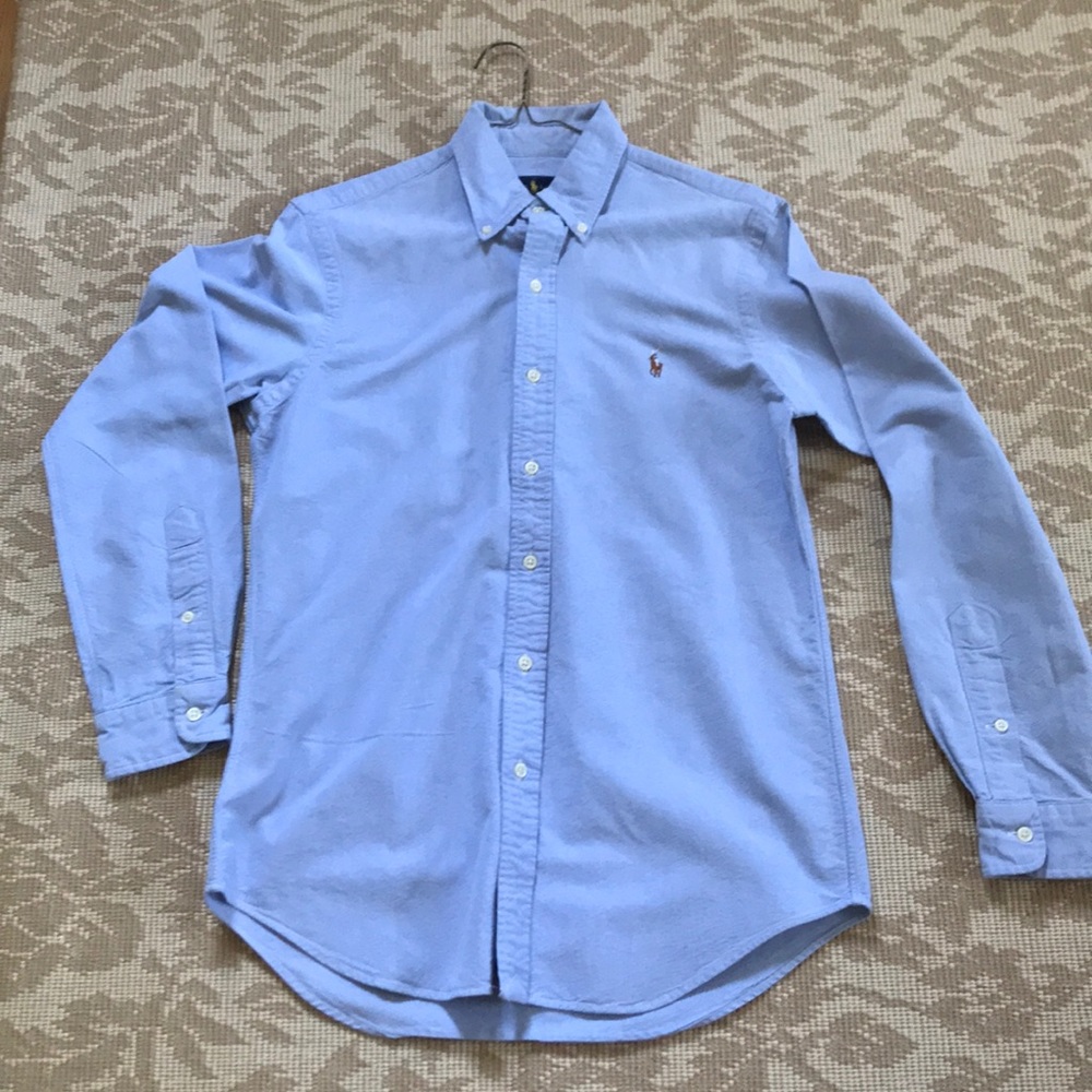 Ralph Lauren Men’s S blue button down